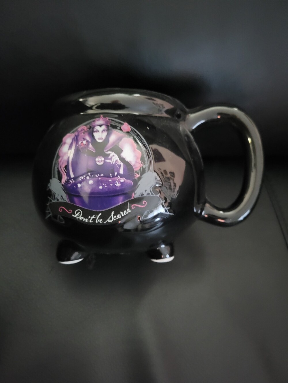Disney Evil Queen Melificent Ceramic Cauldren Mug, 23 oz.